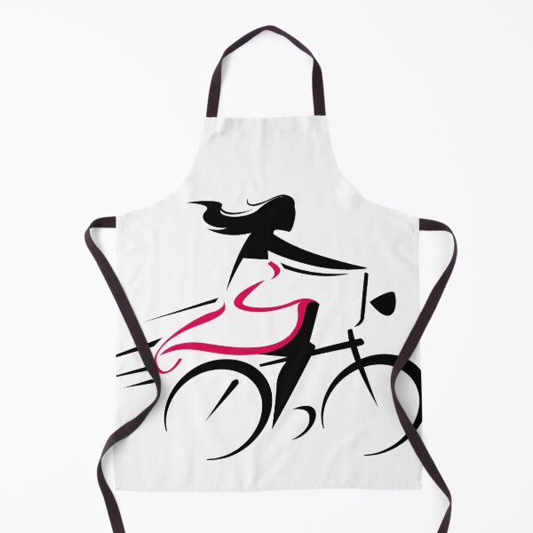 Item preview,  A girl riding a bicycle fast designed and sold by DevArtZ.