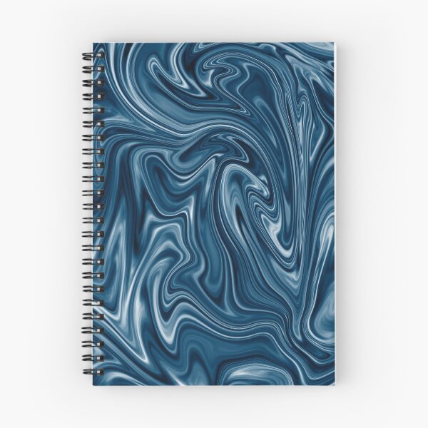 Artikelvorschau, Dark Swirl in Indigoblau entworfen und verkauft von Swirlify Apparel.
