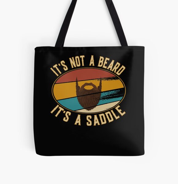 Aperçu de l'œuvre Ce n'est pas une barbe c'est une selle créée et vendue par dJ-Design.