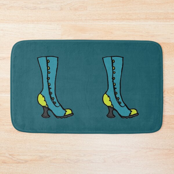 Item preview, Fluevog Babycake Boot Teal/Green designed and sold by anne m bray.