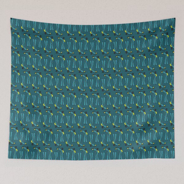 Item preview, Fluevog Babycake Boot Teal/Green designed and sold by anne m bray.