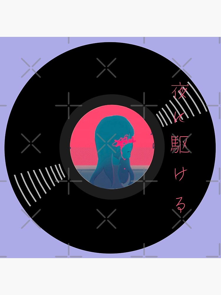 "Vinyl - Yoasobi yoru ni kakeru " Poster for Sale by SwasRasaily