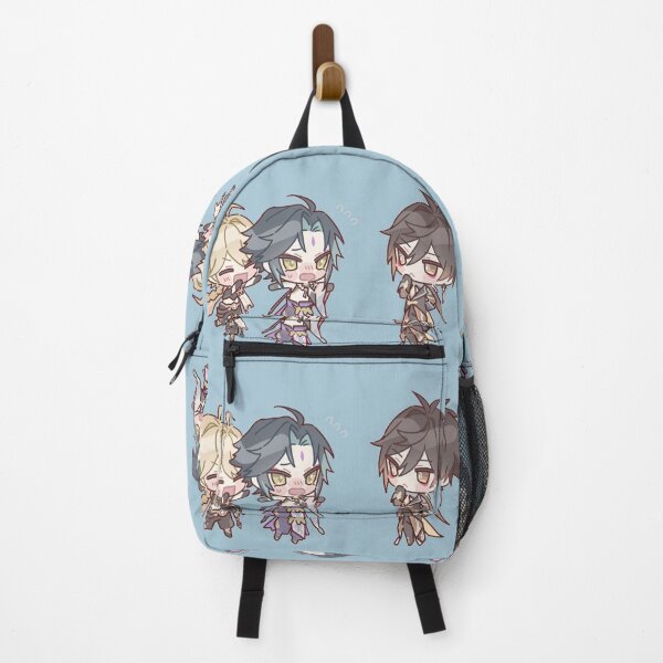 Item preview, Genshin Impact Chibi Zhongli,  Xiao,  and Aether  designed and sold by NewEraMutant.