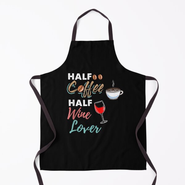 Item preview, Half Coffee Half Wine Lover designed and sold by zpruby.