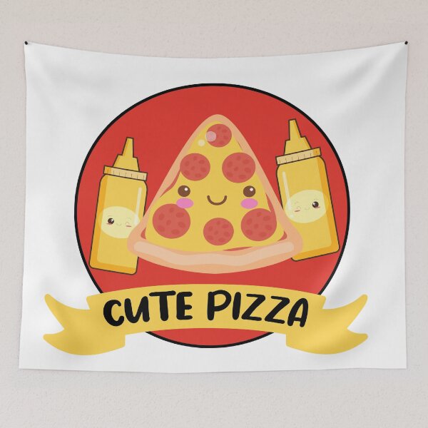 Item preview, cute pizza designed and sold by AllPerfect.