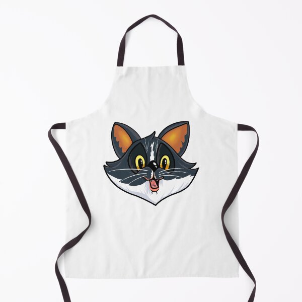 Item preview, A happy black and white cat designed and sold by Ezu-Ilustracion.