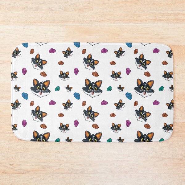 Item preview, A happy black and white cat designed and sold by Ezu-Ilustracion.