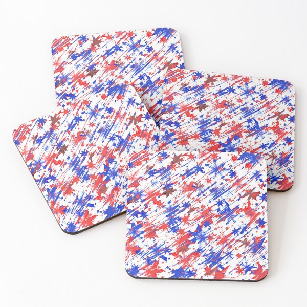Item preview, 4th of July Tie Dye Abstract - Party Favors / Decorations Design designed and sold by art-in-a-bottle.