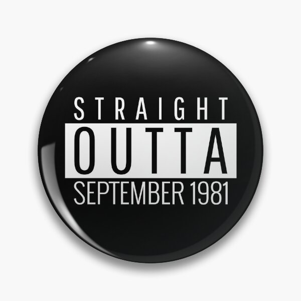 Item preview, Straight Outta September 1981  designed and sold by Teelogic.