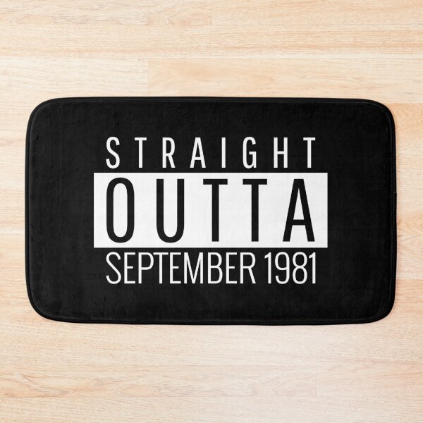 Item preview, Straight Outta September 1981  designed and sold by Teelogic.
