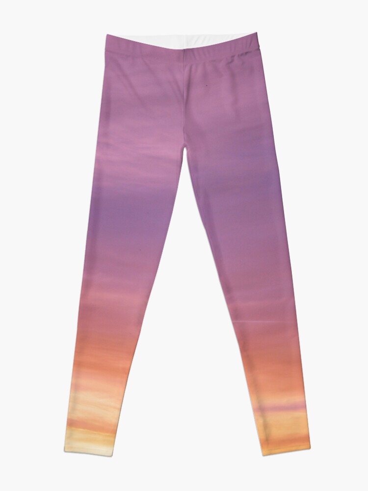 Sunset Clouds Leggings by ARTbyJWP | Redbubble