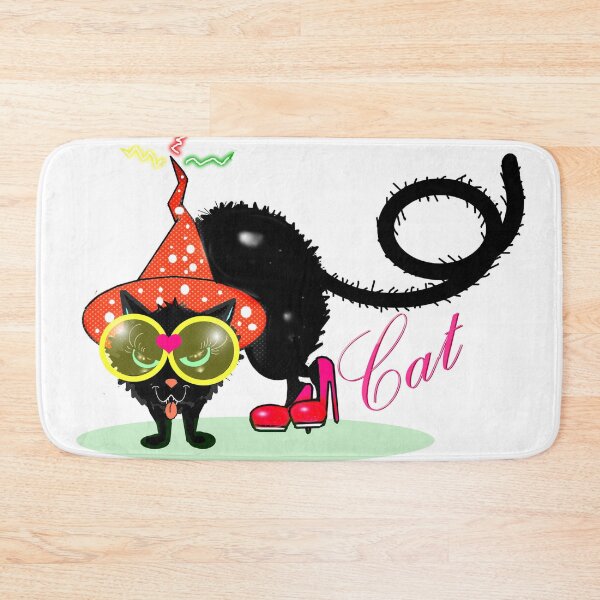 Item preview, Magical black cat  designed and sold by Shirley cute art .