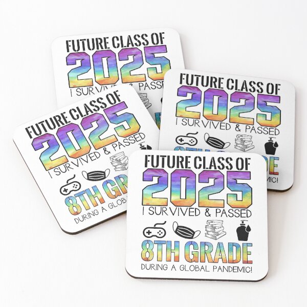 Item preview, Future class of 2025 I survived and passed 8 th grade during a global pandemic designed and sold by QUEEN-WIVER.