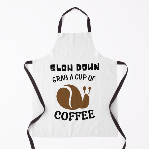 Item preview, Slow down, grab a cup of coffee | A gift for coffee lover | Snail and Coffee bean design designed and sold by subtleday.
