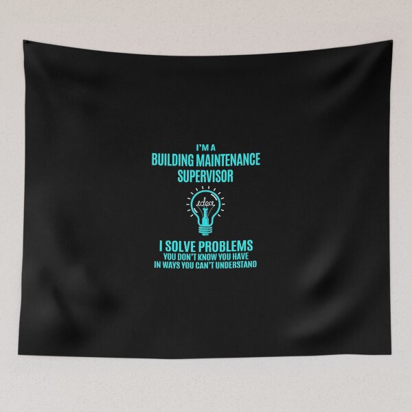 Item preview, Building Maintenance Supervisor T Shirt - I Solve Problems Gift Item Tee designed and sold by chencktwan.