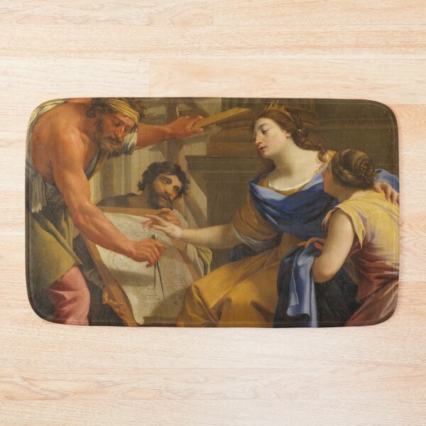Item preview, Artemisia Building the Mausolaeum - Simon Vouet  designed and sold by Vintage Designs +.