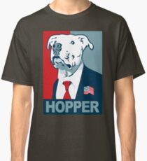 Feel The Hopper (Red White and Hopper) Classic T-Shirt