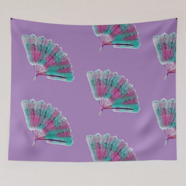 Item preview, Purple fan prints item designed and sold by Signaturestudio.