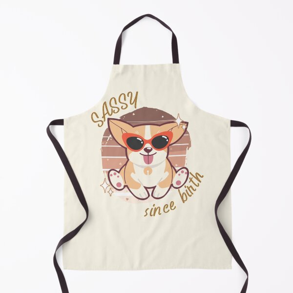 Item preview, Sassy Since Birth Cute Corgi Wearing Sunglasses designed and sold by sunnyxvibesss.