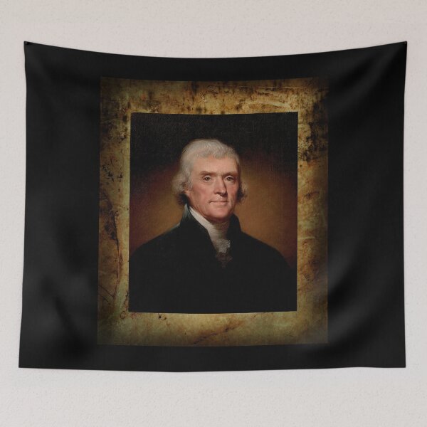 Item preview, Thomas Jefferson Founding Father & Third President Of The United States Design designed and sold by EarthArtDesigns.