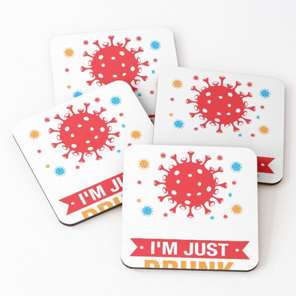 Item preview, I don't have coronavirus i'm just drunk designed and sold by CloudyShirts.