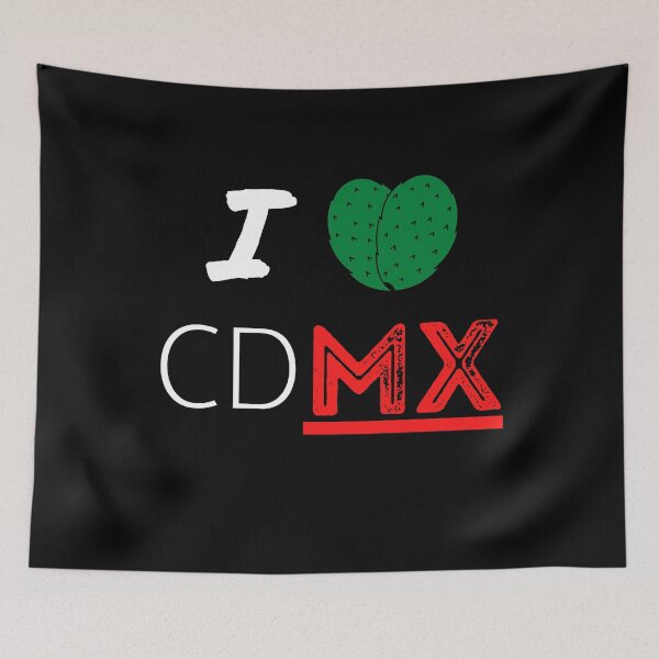 Artikelvorschau, Ich liebe CDMX - Heart of Nopal entworfen und verkauft von MexaPrint.