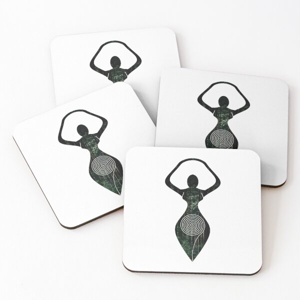 Item preview, Spiral Goddess/Fertility Goddess designed and sold by Sophie Earl.