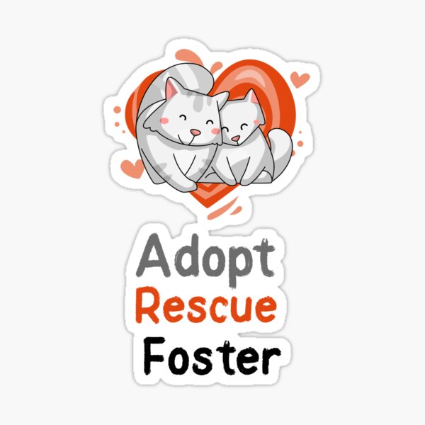 Item preview, Adopt, Rescue, Foster - Pet Rescue designed and sold by KhloeMerch.