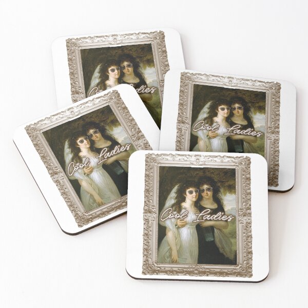 Item preview, Cool Ladies, Funny Classic Parody Art designed and sold by SerenaBliss.
