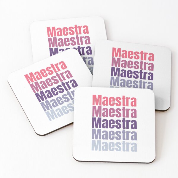 Item preview, Maestra - Teacher Gifts designed and sold by hectorgool.