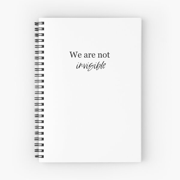 Item preview, We are not invisible; In the Heights; Inspirational Quote designed and sold by BellaHope1.