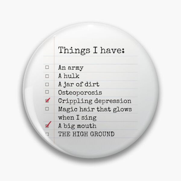 Item preview, Things I Have List designed and sold by Some Imagination Designs.