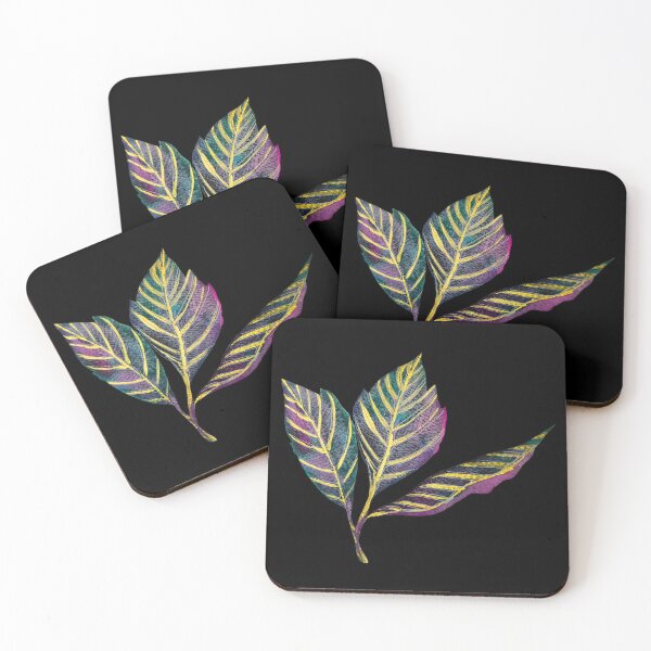 Item preview, Tropical leaves pattern designed and sold by cutecrazytshirt.
