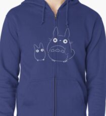 Totoro Zipped Hoodie
