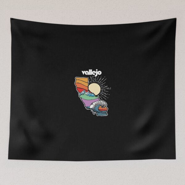 Item preview, Vallejo California Outdoors Retro Nature Graphic Pullover Hoodie designed and sold by ownjuliann.