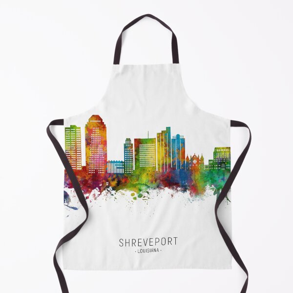 Item preview, Shreveport Louisiana Skyline designed and sold by ArtPrints.