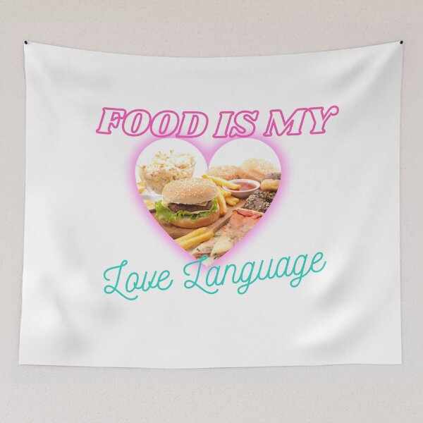 Item preview, Food Is My Love Language designed and sold by Portishop.