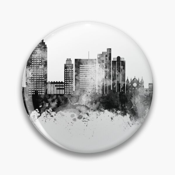 Item preview, Shreveport Louisiana Skyline designed and sold by ArtPrints.