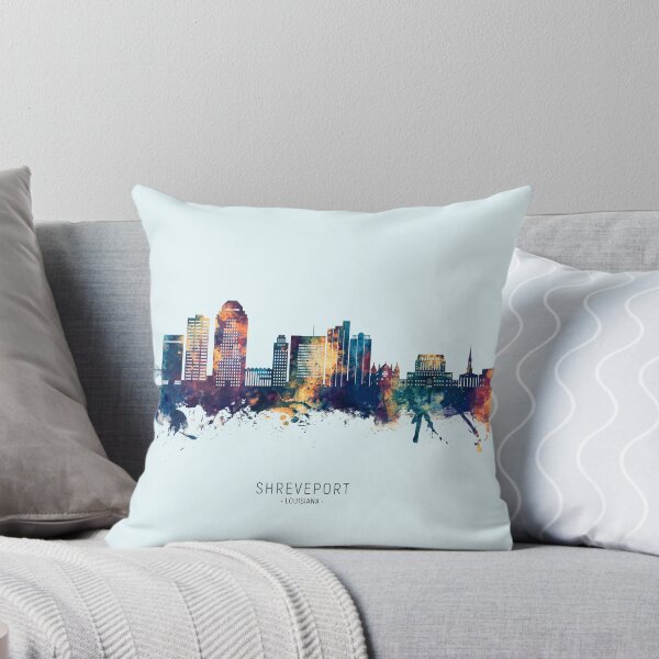 Item preview, Shreveport Louisiana Skyline designed and sold by ArtPrints.