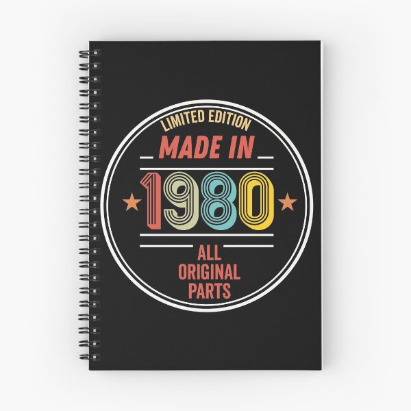 Item preview, Limited Edition Made In 1980 All Original Parts - Funny Vintage Years Old Birthday Gifts. designed and sold by ALITOPRINCE.