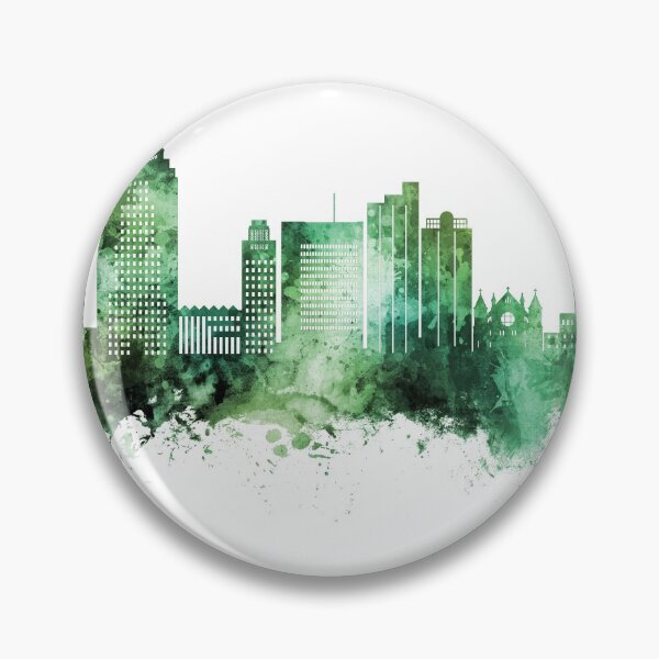 Item preview, Shreveport Louisiana Skyline designed and sold by ArtPrints.