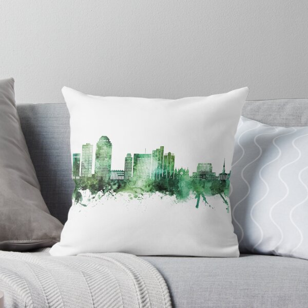 Item preview, Shreveport Louisiana Skyline designed and sold by ArtPrints.