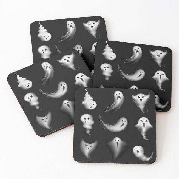 Item preview, scary funny ghost emotions realistic dark spooks  designed and sold by Sya Prints.