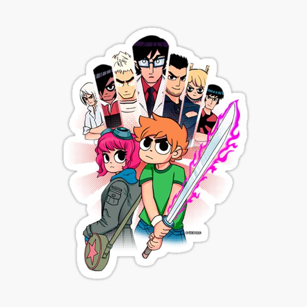 Scott Pilgrim Vs The World T-ShirtScott Pilgrim vs the World Sticker