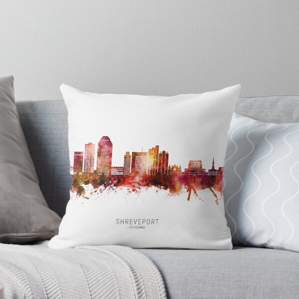 Item preview, Shreveport Louisiana Skyline designed and sold by ArtPrints.