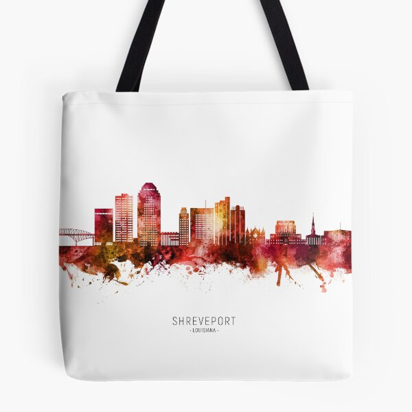 Item preview, Shreveport Louisiana Skyline designed and sold by ArtPrints.