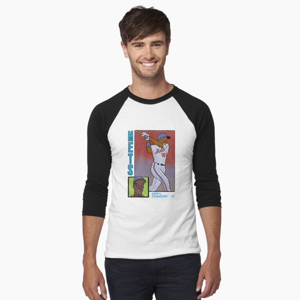 Darryl Strawberry - Homer at The Bat Simpsons Baseball Card Tee Sticker The Simpsons Essential T-Shirt | Redbubble