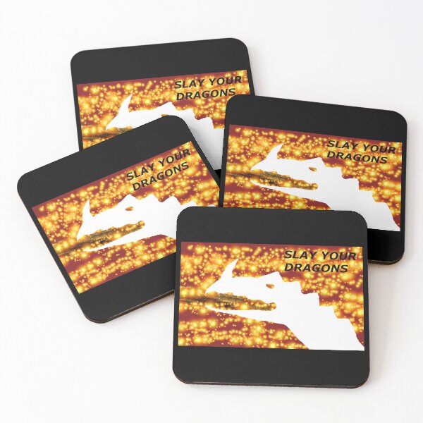 Item preview, SLAY YOUR DRAGONS OR BURN (Not Black Dragon) designed and sold by SelfUpgrade.