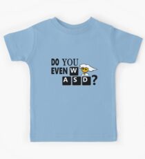 Camiseta para niños Steam PC Master Race Geek ¿Incluso eres WASD?