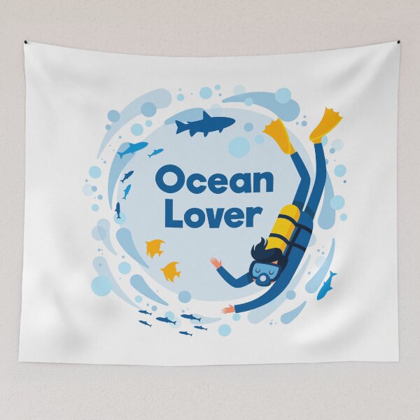 Item preview, Ocean Lover Design | World Ocean Day | World Ocean Month designed and sold by Inspirahawke.